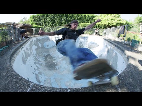 Backyard Barging 20 | Renegade Pool Skateboarding with Tristan Rennie, Jesse Lindloff, Patrick Ryan