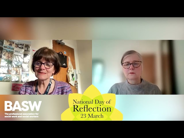 Watch National Day of Reflection 2022 with Ruth Allen and Denise Turner | BASW on YouTube.