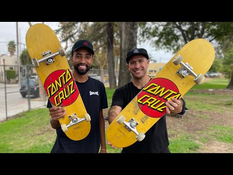 ALL NEW 3D CONCAVE! 7.75 Classic Dot Product Challenge with Maurio McCoy! | Santa Cruz Skateboards