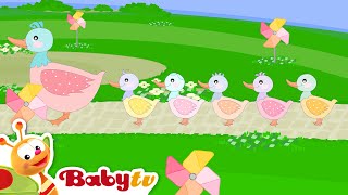 Five Little Ducks 🦆🦆 | Nursery Rhymes and Songs for kids 🎵 | Counting Song @Baby