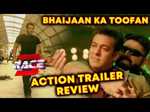 RACE 3 ACTION TRAILER | REVIEW | REACTION | Salman Khan | Blockbuster Film