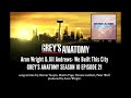 Grey's anatomy- we built this city 10x21 aron wright