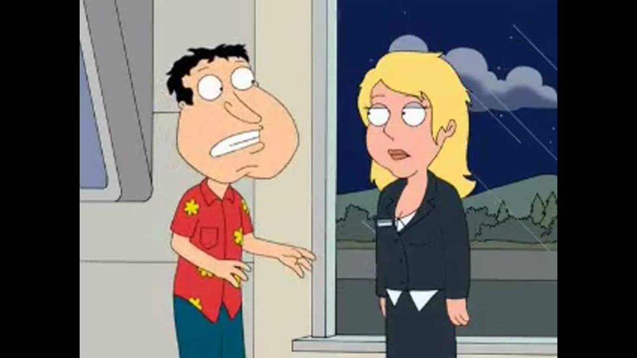 Quagmire runs credit card through stripper