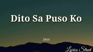 Watch Jaya Dito Sa Puso Ko video