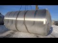 Used- DCI 10,500 Gallon, 316L Stainless Steel Dimple Jacketed Tank - stock # 45391002
