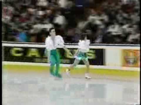 Paradice Ice Skating. 1990 World Figure Skating
