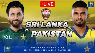 Live | Sri Lanka vs Pakistan | Match 06 | Tri Nation Series
