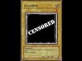 Censored Yugioh Cards