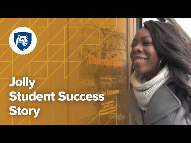 Watch Why I'm Earning My Degree Online with Penn State World Campus: Yonna Jolly's Story on YouTube.