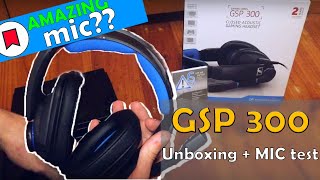 Amazing Mic?? Sennheiser Gsp 300 Unboxing Mic Test