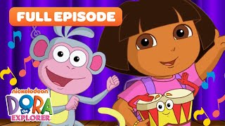 Dora & Boots Play a Music Show! 🎶 FULL EPISODE \