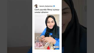Canlı Yayında Filtreyi Açmayı Unutan Ablamız