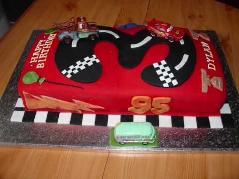 Disney Cars Birthday Cake on Disney Cars Lightning Mcqueen Cake