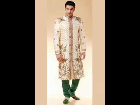 We Give with Groom Wedding dress 1Sherwani 2Embkurta pajama 3