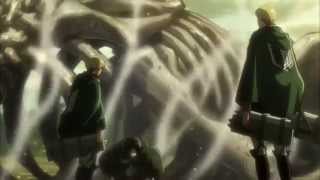 SNK-AOT: Isabel and Farlan Death Scene - Levi's Madness