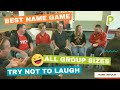 Fun Group Name-Game - Name Impulse Ice-Breaker Will Trigger Bursts of Laughter