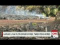 Lava flow speeds up, threatens Hawaiian town