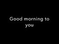 Good Mornin Singin In Rain Lyrics Good Mornin Singin In Rain Lyrics