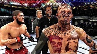 Khabib Nurmagomedov Vs Mexican Cartel - Ea Sports Ufc 4 - Cpu Vs Cpu