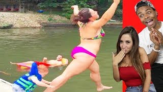 TRY NOT TO LAUGH Funny FAILS Compilation Part 2 ft Lauren Francesca