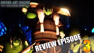 ANGRIFF der GOBLINS auf Kirito & Eugeo!!! | Sword Art Online Alicization Folge/Episode 3 Review