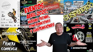 Tuning Car News 2, calendario de eventos tuning abril 2020