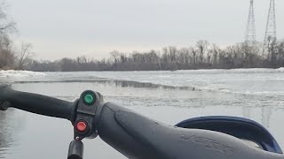 Icy Delaware River Live Stream On Jet Ski - Nnkh