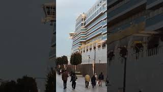 Giant Cruise Ship In Istanbul ...