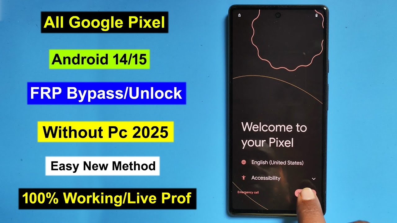 Google Pixel Frp Bypass Android 14/15|Gmail Lock Remove Google Pixel Frp Bypass Android 14/15|Gmail Lock Remove