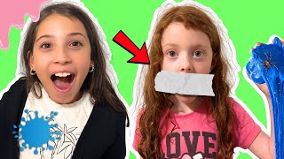 Blindfold Slime Challenge And Slime Battle