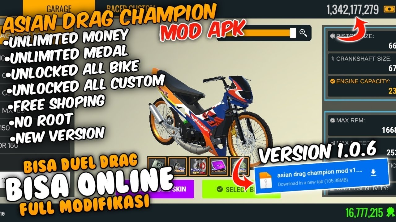Asian Drag Champion Mod Apk New 2023 V1.0.6 – Unlimited Asian Drag Champion Mod Apk New 2023 V1.0.6 – Unlimited