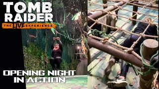 Opening Night In Action Tomb Raider The Live Experience