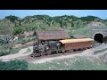 z scale model train layout