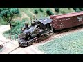 z scale model train layout