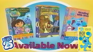 Opening To Blues Clues Big, Blue, And Just For You Volume 6 2002 Vhs Blockbuster Exclusive