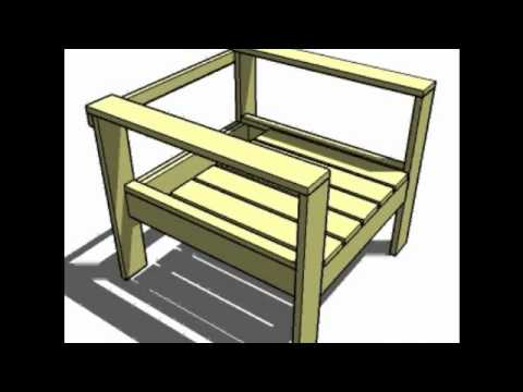 Woodworking Plans Lounge Chair