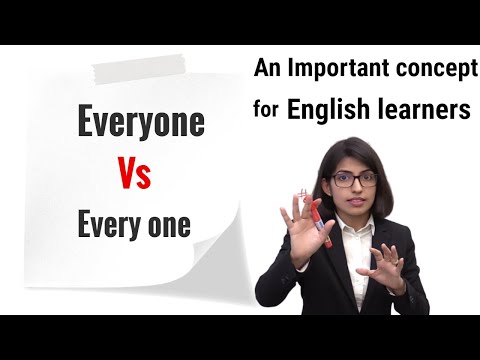 Difference between Everyone and Every one | Everyone Vs Every one