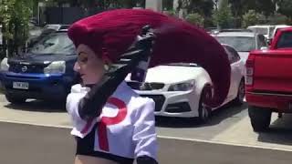 Jessie Cosplay--Game Pokemon