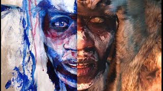 Primal - Speed Painting Time Lapse - Far Cry Primal Portrait