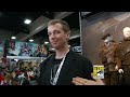 Daniel Bryan searches for the perfect drawing of himself at ComicCon International 2013 in San Diego