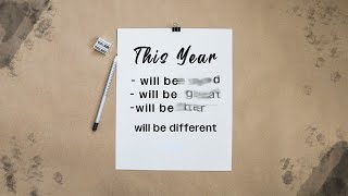 This Year Will Be Different