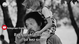 Çocuklar Babalarını Hayatta Bir Kez Sırtına Alırlar.. Milyonları Ağlatan O Duygusal Sahneler