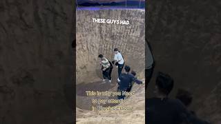 They Were Stuck In A Giant Hole