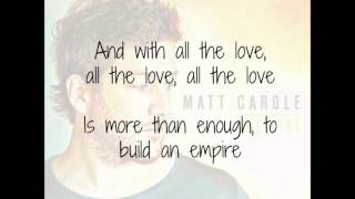 Watch Matt Cardle Empire video