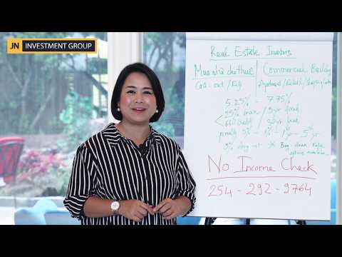 MUA NHÀ CHO THUÊ & COMMERCIAL - NO INCOME CHECK