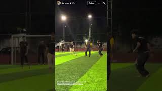 Jonathan Scout Playing Football Together