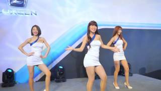 2017 台北新車大展 Luxgen Leila 黃皮皮 壯壯 Ula Shen Eli.倪倪 開場舞 皮皮側 1224