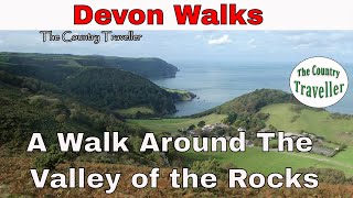 A narrated virtual walk from Lynton around The Valley of the Rocks in Devon. No music