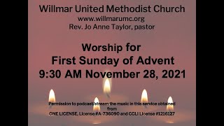 Advent 1 Worship 11 28 2021