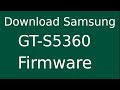 How To Download Samsung Galaxy Y GT-S5360 Stock Firmware (Flash File) For Update Android Device
